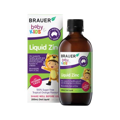 Brauer Baby & Kids Liquid Zinc Oral Liquid 200ml